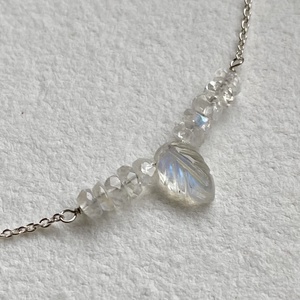 Holdkő ezüst nyaklánc - ékszer - nyaklánc - medálos nyaklánc - Meska.hu