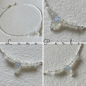 Holdkő ezüst nyaklánc - Meska.hu