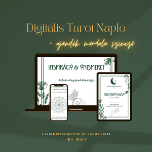 Mini Tarot Csomag  Önismereti napló + Tarot útmutató + mandala színezők (PDF, nyomtatható) - Meska.hu