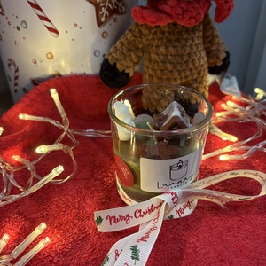 Cozy Winter Wonderland - karácsony - karácsonyi lakásdekoráció - karácsonyi illatgyertya, mécses - Meska.hu