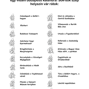 Budapest kifestőkönyv Gombival a kis törpével � letölthető PDF gyerekeknek - otthon & életmód - papír, írószer - színező - Meska.hu