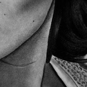 Millie Bobby Brown A/4-es méretű portré rajz - művészet - grafika & illusztráció - ceruzarajz - Meska.hu