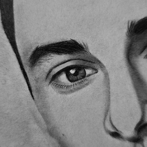 Noah Schnapp A/4-es méretű portrérajz - művészet - grafika & illusztráció - ceruzarajz - Meska.hu