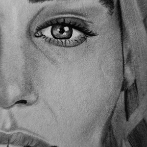 Kézzel készült Emilia Clarke portrérajz - művészet - grafika & illusztráció - ceruzarajz - Meska.hu