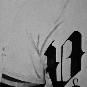 Chester Bennington A/4-es méretű, kézzel készült portré rajz - művészet - grafika & illusztráció - ceruzarajz - Meska.hu