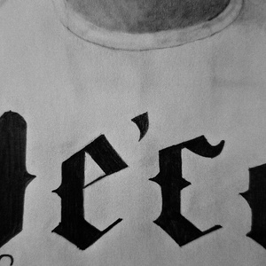 Chester Bennington A/4-es méretű, kézzel készült portré rajz - művészet - grafika & illusztráció - ceruzarajz - Meska.hu