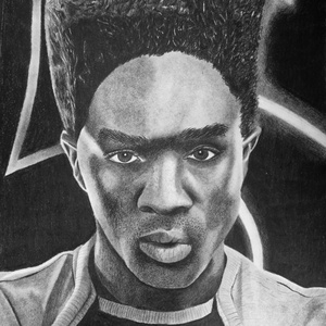 Lucas Sinclair kézzel készült portré rajz - Meska.hu