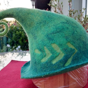 Nemez manó sapka - ruha & divat - sál, sapka, kendő - kalap - Meska.hu