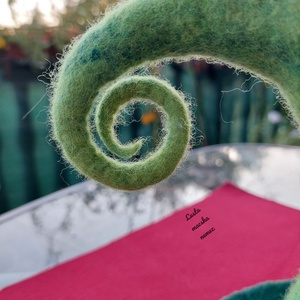 Nemez manó sapka - ruha & divat - sál, sapka, kendő - kalap - Meska.hu