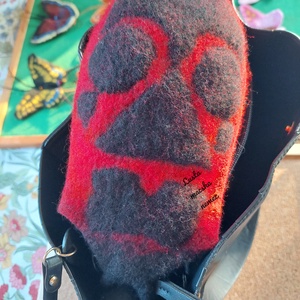 Bodobács nemez tároló - táska & tok - kézitáska & válltáska - belső rendező - Meska.hu