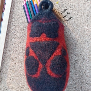 Bodobács nemez tároló - táska & tok - kézitáska & válltáska - belső rendező - Meska.hu