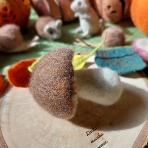 Nemez vargánya - otthon & életmód - dekoráció - asztal és polc dekoráció - asztaldísz - Meska.hu