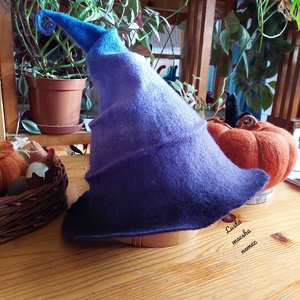 Boszorkány kalap felnőtt méretben - ruha & divat - sál, sapka, kendő - kalap - Meska.hu