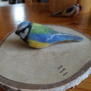 Nemez kék cinege - otthon & életmód - dekoráció - ajtó- és ablak dekoráció - ablakdísz - Meska.hu Nemez kék cinege - otthon & életmód - dekoráció - ajtó- és ablak dekoráció - ablakdísz - Meska.hu