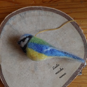 Nemez kék cinege - otthon & életmód - dekoráció - ajtó- és ablak dekoráció - ablakdísz - Meska.hu Nemez kék cinege - otthon & életmód - dekoráció - ajtó- és ablak dekoráció - ablakdísz - Meska.hu