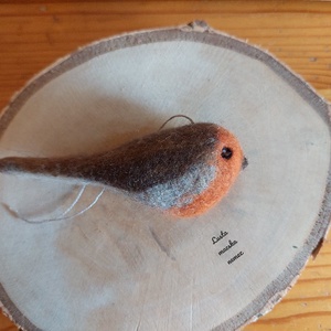 Nemez vörösbegy - Meska.hu