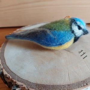 Nemez kék cinege - Meska.hu