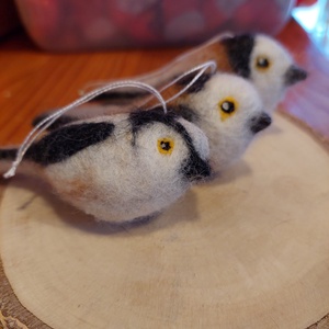 Nemez őszapók 3db - otthon & életmód - dekoráció - ajtó- és ablak dekoráció - ablakdísz - Meska.hu