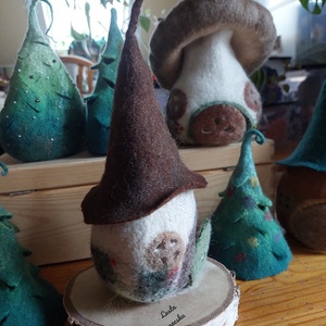 Közepes nemez házikó - játék & sport - baba & babaház - babaház - Meska.hu