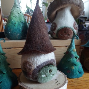 Közepes nemez házikó - játék & sport - baba & babaház - babaház - Meska.hu