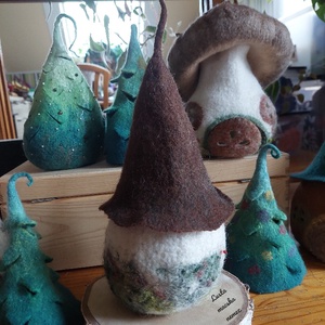 Közepes nemez házikó - játék & sport - baba & babaház - babaház - Meska.hu