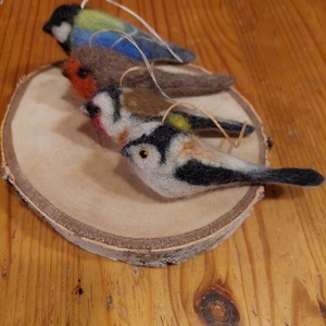 Nemez madárkák csomag 4db - Meska.hu