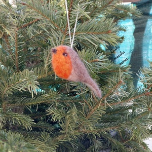 Nemez vörösbegy - Meska.hu