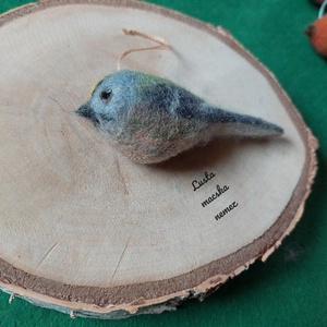 Nemez sárgafejű királyka - otthon & életmód - dekoráció - ajtó- és ablak dekoráció - ablakdísz - Meska.hu