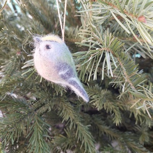 Nemez sárgafejű királyka - Meska.hu