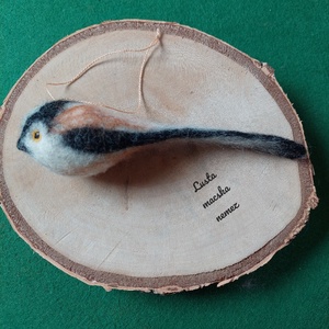 Nemez őszapó sötét sávval, Otthon & Életmód, Dekoráció, Ajtó- és ablak dekoráció, Ablakdísz, Nemezelés, MESKA