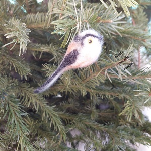 Nemez őszapó sötét sávval - otthon & életmód - dekoráció - ajtó- és ablak dekoráció - ablakdísz - Meska.hu