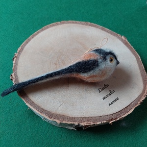 Nemez őszapó sötét sávval - otthon & életmód - dekoráció - ajtó- és ablak dekoráció - ablakdísz - Meska.hu