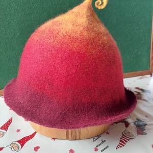 Nemez manó szauna sapka - ruha & divat - sál, sapka, kendő - kalap - Meska.hu