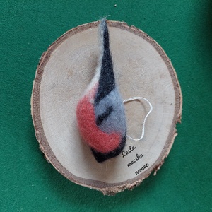 Nemez süvöltő - otthon & életmód - dekoráció - ajtó- és ablak dekoráció - ajtódísz & kopogtató - Meska.hu