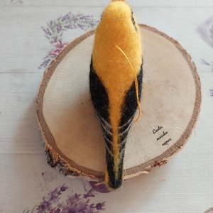 Nemez sárgarigó - otthon & életmód - dekoráció - ajtó- és ablak dekoráció - ablakdísz - Meska.hu