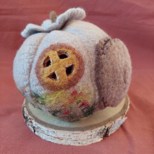 Nagydobosi tök manóház közepes, Baba - mama, Baba játékok, Waldorf játékok, Nemezelés, MESKA