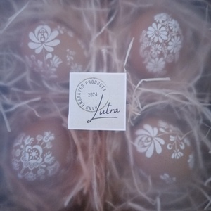 Húsvéti tojás - 'hímzés', dísztárgy - otthon & életmód - dekoráció - dísztárgy - Meska.hu