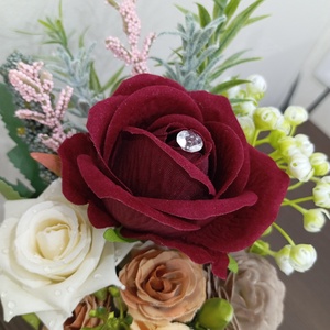 Bársony rózsás asztaldísz - otthon & életmód - dekoráció - asztal és polc dekoráció - asztaldísz - Meska.hu Bársony rózsás asztaldísz - otthon & életmód - dekoráció - asztal és polc dekoráció - asztaldísz - Meska.hu