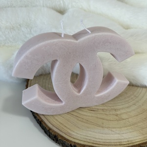 Coco Logo Gyertya - Szójaviasz gyertya - otthon & életmód - gyertya, illat, aroma - gyertya - Meska.hu
