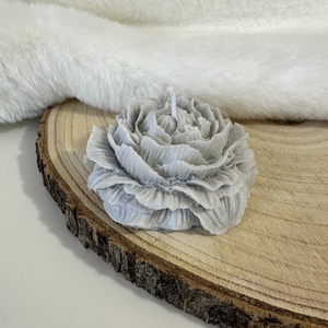 Babarózsa Gyertya - Szójaviasz gyertya, Otthon & Életmód, Gyertya, illat, aroma, Gyertya, Gyertya-, mécseskészítés, MESKA