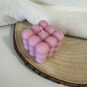 Buborék Gyertyakocka - otthon & életmód - gyertya, illat, aroma - gyertya - Meska.hu