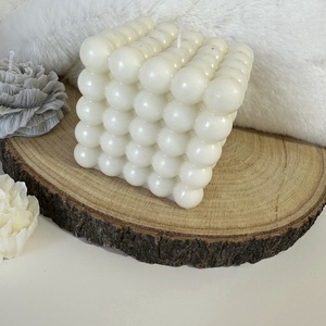 Buborék Gyertyakocka - otthon & életmód - gyertya, illat, aroma - gyertya - Meska.hu