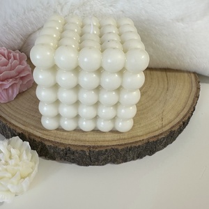 Buborék Gyertyakocka - otthon & életmód - gyertya, illat, aroma - gyertya - Meska.hu