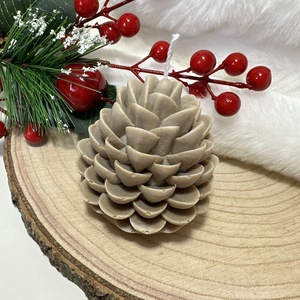 Toboz Szójaviasz Gyertya - Barna - Meska.hu