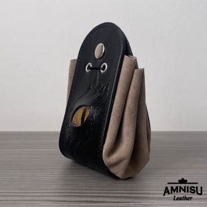 2in1 szütyő és kockatálca - Amber - játék & sport - táblajáték és kártyajáték - társasjátékok - dobókocka - Meska.hu