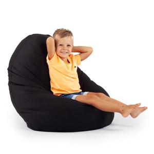 Fekete Tini Babzsákfotel, , , MESKA