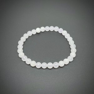 Manganokalcit golyó karkötő 6-7mm, Ékszer, Karkötő, Ásványkarkötő, , MESKA