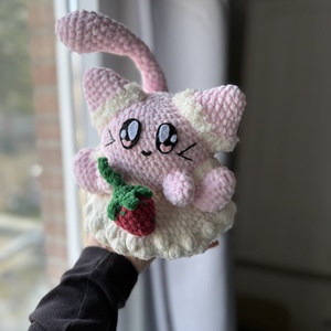 Strawbie- Álom a legédesebb eperről amigurumi horgolási minta - diy (csináld magad) - szabásminta, útmutató - horgolási minta - Meska.hu