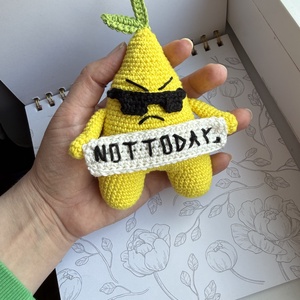 Don Limoncello- amigurumi horgolási minta - diy (csináld magad) - szabásminta, útmutató - horgolási minta - Meska.hu