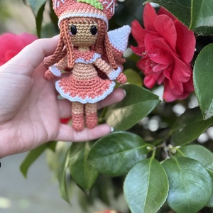 Kitsuna- Egy apró róka szellem amigurumi horgolási minta - diy (csináld magad) - szabásminta, útmutató - horgolási minta - Meska.hu